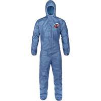Hooded Coveralls, Large, Blue, MicroMax&reg; VP Pathway Supply LP