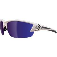 Khor G2 Safety Glasses, Blue Mirror Lens, Anti-Scratch/Polarized, ANSI Z87+/MCEPS GL-PD 10-12/Meets/Exceeds CSA Z94.3 Pathway Supply LP
