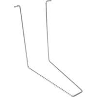 Wire Bracket Berm, 748 US gal. Capacity, 10' W x 10' L x 12" H, L-Bracket Pathway Supply LP