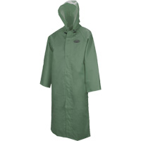 851 Hurricane Long Coat with Detachable Hood, Small, Green Pathway Supply LP