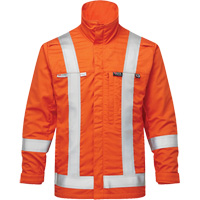 UltraSoft&reg; 7 oz. Skyline Summer Bomber Jacket, Small, High Visibility Orange Pathway Supply LP