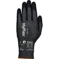Gants r&eacute;sistants &agrave; la coupe HYFLEX 11-543, Taille 6, Calibre 13, Rev&ecirc;tement Nitrile, Enveloppe en Nylon/Acier inoxydable/PEHP/Spandex, ASTM ANSI niveau A7/EN 388 niveau F Pathway Supply LP
