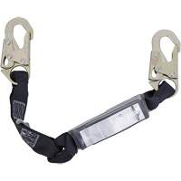 SA-5200-2.5 Shock Absorbing Lanyard, 2.5', Snap Hook Center, Snap Hook Leg Ends, Polyester Pathway Supply LP