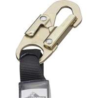SA-5500-4 Shock Absorbing Lanyard, 4', Snap Hook Center, Snap Hook Leg Ends, Galvanized Steel Pathway Supply LP