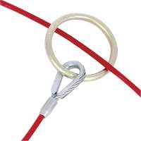 AS-21110-4 4' Cable Anchor with O-Ring Ends, Sling, Permanent Use Pathway Supply LP