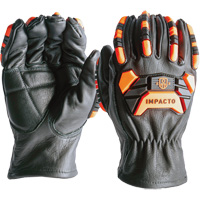 Gants de protection contre la coupe et les chocs, 7, Paume en Cuir de vache Pathway Supply LP