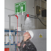 Combination Shower with Closed ABS Bowl & Top Inlet, Pedestal Pathway Supply LP