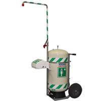 Mobile Self-Contained Emergency Safety Shower with Eye & Face Wash, 30 gal. Capacity, Meets None Pathway Supply LP