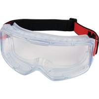 GoggleGear 3000 Series Protective Goggles, Clear Lens, Anti-Fog/Anti-Scratch, Indirect Vent Pathway Supply LP