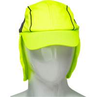 Chapeaux de refroidissement avec voiles pour le cou, Lime haute visibilit&eacute; Pathway Supply LP