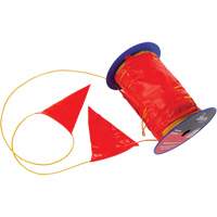 Warning Line with Flags, 328' L, Orange/Yellow Pathway Supply LP