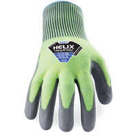 Helix&reg; 2057 Abrasion- & Cut-Resistant Gloves, Size 6/X-Small, 13 Gauge, Polyurethane Coated, HPPE Shell, ASTM ANSI Level A4/EN 388 Level C Pathway Supply LP