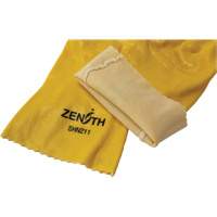 Rough-Finish Chemical-Resistant Gloves, Size 9, 12" L, PVC, Interlock Inner Lining, 47-mil Pathway Supply LP