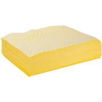 Bonded Sorbent Pads, Hazmat, 15" x 19", 8 gal. Absorbancy Pathway Supply LP