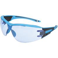 Captain Metal Detectable Rimless Safety Glasses, Light Blue Lens, Anti-Fog/Anti-Scratch, ANSI Z87+/Meets/Exceeds CSA Z94.3 Pathway Supply LP
