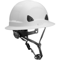 Fibre Metal Climbing Style Helmet with Full Brim, Meets CSA Type 2, Ratchet Suspension, Non-Vented Pathway Supply LP