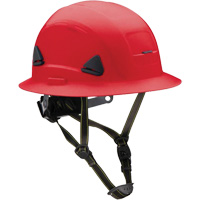 Casque Fibre Metal de style escalade avec bordure compl&egrave;te, R&eacute;pond aux normes CSA type 2, Suspension Rochet, Non ventil&eacute; Pathway Supply LP