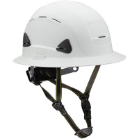 Casque Fibre Metal de style escalade avec bordure compl&egrave;te, R&eacute;pond aux normes CSA type 2, Suspension Rochet, Ventil&eacute; Pathway Supply LP