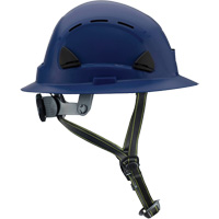 Fibre Metal Climbing Style Helmet with Full Brim, Meets CSA Type 2, Ratchet Suspension, Vented Pathway Supply LP