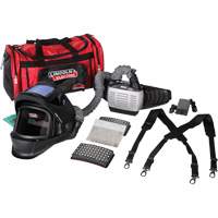 VIKING 3250D FGS&reg; Auto-Darkening PAPR with Extended Battery, Welding Helmet, Lithium-Ion Battery Pathway Supply LP