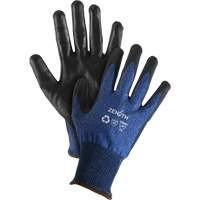 Eco-Friendly Stretch Cut-Resistant Gloves, Size 10, 18 Gauge, Polyurethane Coated, Stainless Steel/HPPE/RPET Shell, ASTM ANSI Level A5 Pathway Supply LP