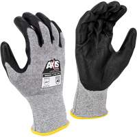 Gants de travail r&eacute;sistants &agrave; la coupe, compatibles avec &eacute;crans tactiles RWG566 AXIS, Taille T-petit, Calibre 18, Rev&ecirc;tement Polyur&eacute;thane, Enveloppe en Acier inoxydable/PEHP, ASTM ANSI niveau A5/EN 388 niveau E Pathway Supply LP