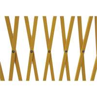 Expandable Barrier, 84" H x 20' L, Yellow Pathway Supply LP