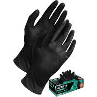 Gants jetables Deny, Petit, Nitrile, 6 mils, Sans poudre, Noir Pathway Supply LP