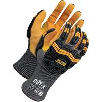 Cut-X&reg; Cut-Resistant Touchscreen Impact Gloves, 6, Foam Nitrile Palm, Elastic Cuff Pathway Supply LP