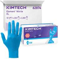 Kimtech Element Exam Gloves, X-Small, Nitrile, 3.2-mil, Powder-Free, Blue, Class 2 Pathway Supply LP