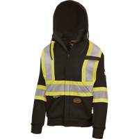 Heavyweight Safety Hoodie, Women's, X-Small, Black Pathway Supply LP