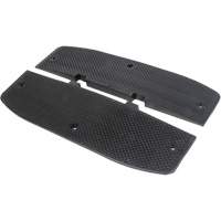 Embouts d'extr&eacute;mit&eacute;s pour bosse de d&eacute;c&eacute;l&eacute;ration, Caoutchouc, 2' lo x 16" la x 1-1/4" h Pathway Supply LP