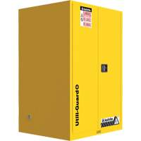 Utili-Guard+ Flammable Safety Cabinet, 45 gal., 2 Door, 43" W x 65" H x 22" D Pathway Supply LP