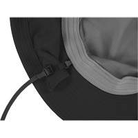 Chapeau de garde forestier 8934 Chill-Its avec prot&egrave;ge-nuque, petit/moyen, Noir Pathway Supply LP