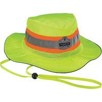 Chapeau de soleil de garde forestier GloWear 8935, petit/moyen, Jaune lime haute visibilit&eacute;, Polyester Pathway Supply LP