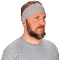 Bandeau de refroidissement en tricot haute performance Chill-Its 6634, Gris Pathway Supply LP