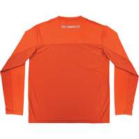 Chemise de refroidissement &agrave; manches longues avec protection solaire et UV Chill-Its 6689, Orange, Petit Pathway Supply LP