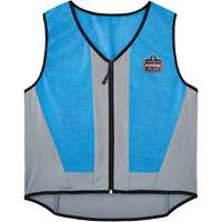 Chill-Its 6667 Wet Evaporative Cooling Vest with Zipper Closure, Medium, Blue Pathway Supply LP