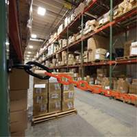 Magnetic Chain Barrier Warehouse Kit, Orange Pathway Supply LP