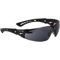 Lunettes de s&eacute;curit&eacute; Rush + BSSI, Lentille Fum&eacute;e/Gris, Antibu&eacute;e/Anti-&eacute;gratignures, ANSI Z87+ Pathway Supply LP