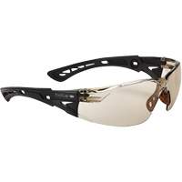Rush+ Small BSSI Safety Glasses, Copper/Brown Lens, Anti-Fog/Anti-Scratch, ANSI Z87+ Pathway Supply LP
