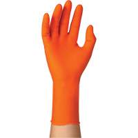 TOUCHNTUFF 93-800 Disposable Gloves, 6.5/7, Latex/Neoprene/Nitrile, 23.6-mil, Powder-Free, Orange Pathway Supply LP