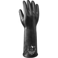 Gants r&eacute;sistant &agrave; l'acide & aux produits chimiques 981, Taille Grand/9, 14" lo, Caoutchouc butyle/Viton, 28 mils Pathway Supply LP