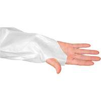 CoverMe Gown with Thumbholes, One Size, White, Polyethylene Pathway Supply LP