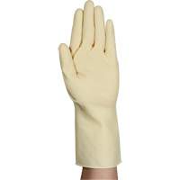 Gants naturels et l&eacute;gers AlphaTec 87-137, Taille 7, 11,8" lo, Latex de caoutchouc, 16 mils Pathway Supply LP