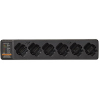 Chargeur multi-unit&eacute;s &agrave; 6 emplacements pour radio bidirectionnelle Curve Pathway Supply LP