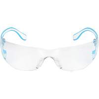 Lunettes de s&eacute;curit&eacute; bleu/blanc Adapt Lite, Lentille Transparent, Antibu&eacute;e/Anti-&eacute;gratignures, ANSI Z87+/R&eacute;pond ou surpasse la norme CSA Z94.3 Pathway Supply LP