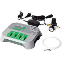 Moniteur de gaz GX4 avec cartouche CO de 5 ppm et ensemble d'adaptateur d'alimentation Pathway Supply LP