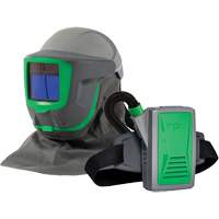 Z-Link+ syst&egrave;me APR motoris&eacute; avec cape &agrave; l'&eacute;paule & visi&egrave;re, Respirateur &agrave; masque/Masque de soudage Pathway Supply LP
