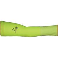 Max KTX1HV Cut-Resistant Sleeve, Small, TenActiv, 18", ASTM ANSI Level A9, High Visibility Yellow Pathway Supply LP